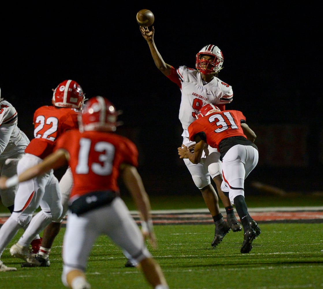 Photos: First round of high school football state playoffs