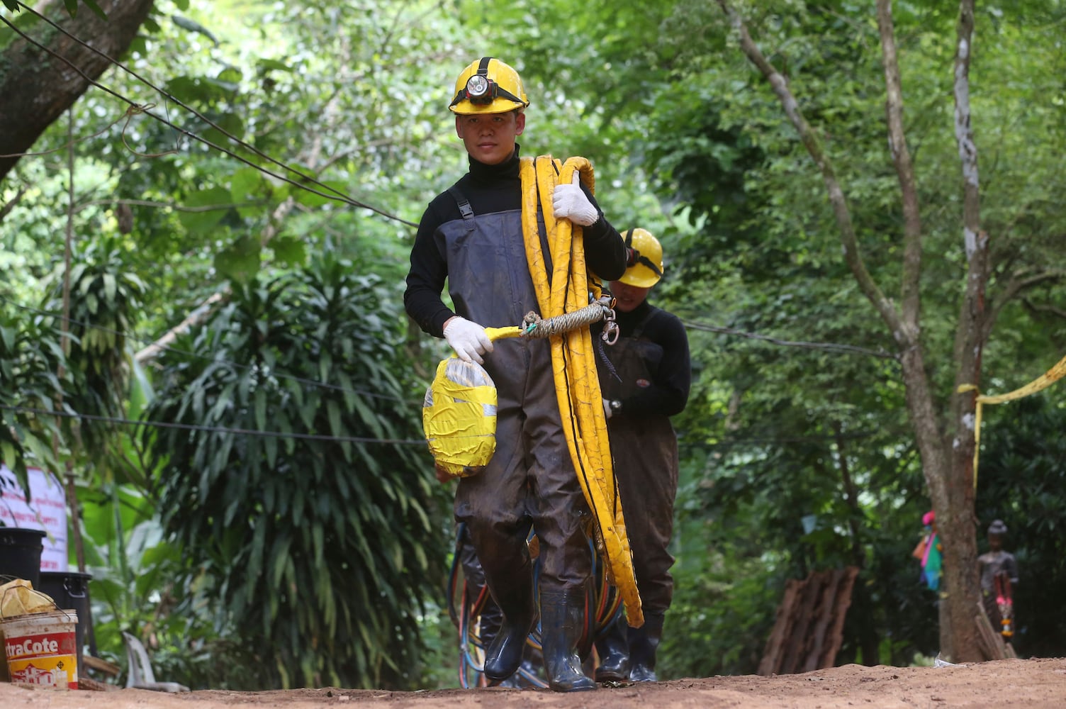 Photos: Soccer team, coach found alive days after being trapped in Thai cave