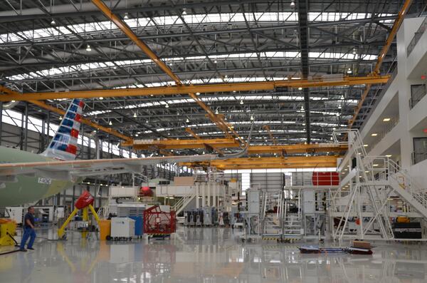 At the Airbus manufacturing facility in Mobile, Ala., workers assemble commercial jets for Delta Air Lines and other carriers.