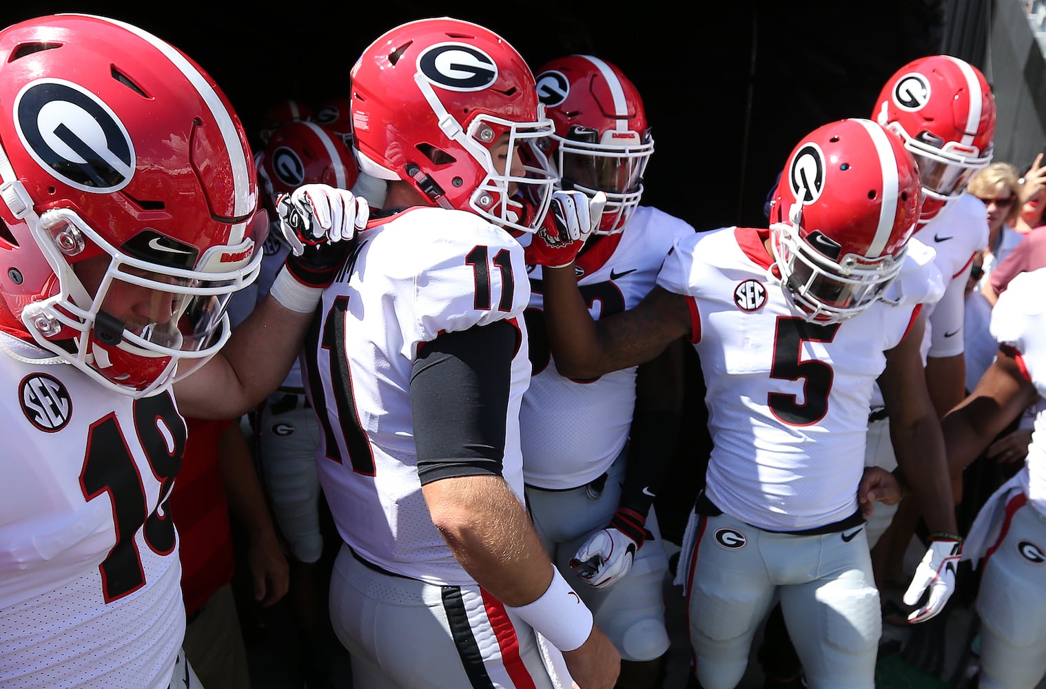 Photos: Bulldogs travel to South Carolina