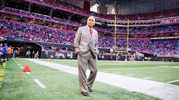 Arthur Blank, who owns the Atlanta Falcons and Atlanta United, is hosting a fundraiser for President Joe Biden.