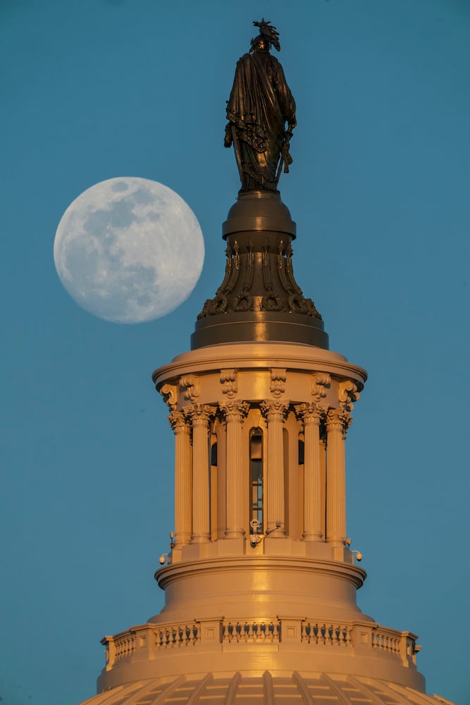 Photos: Final supermoon of 2019 brightens the night sky