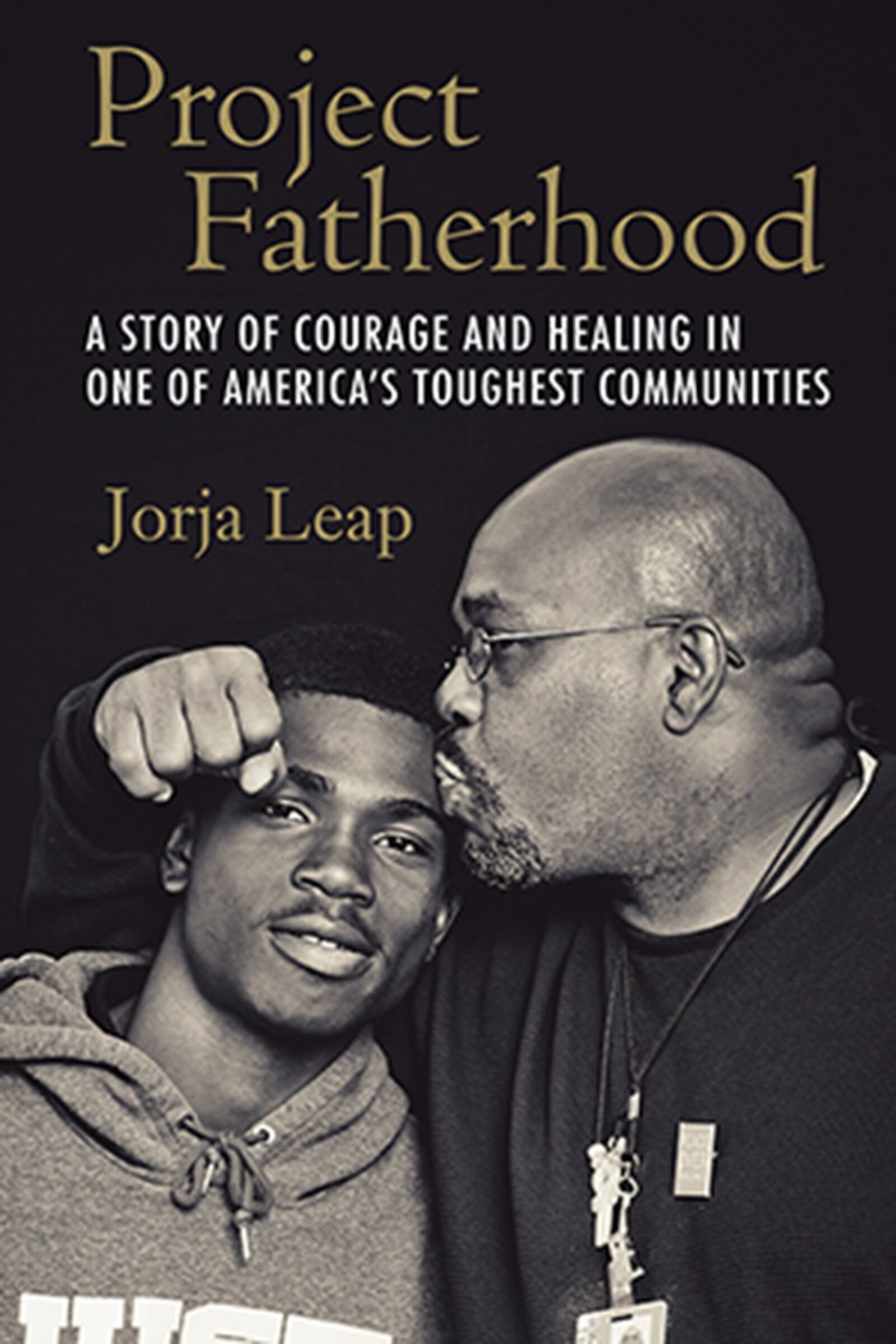 Jorja Leap’s “Project Fatherhood” is a culmination of four years of conversations and weekly meetings with the fathers of Jordan Downs that reflect the authentic experiences of these men as they navigate parenthood. (Photo courtesy Beacon Press/TNS)