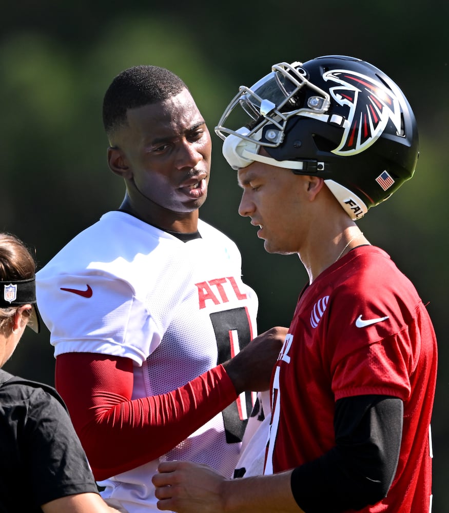 Frist day of Falcons training camp