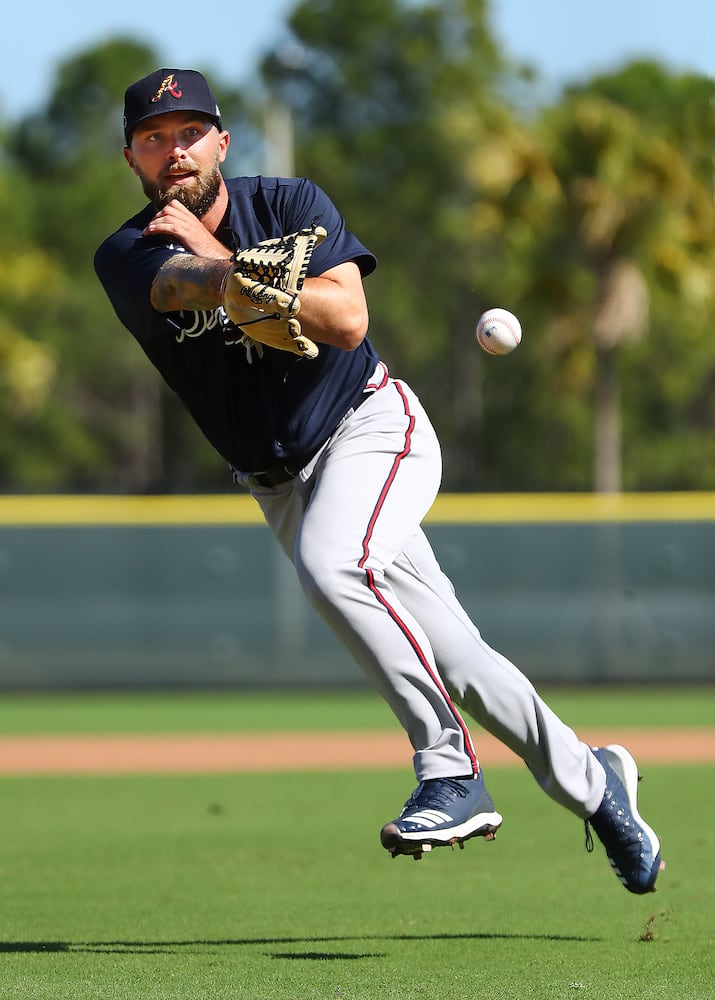 Photos: Ronald Acuna, Braves at spring training