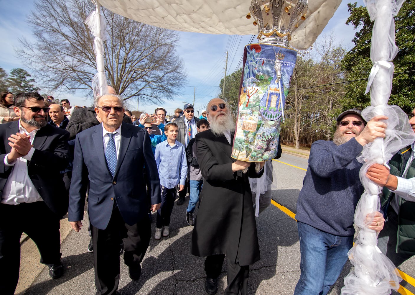 PHOTOS: Celebrating special Torah in Cobb