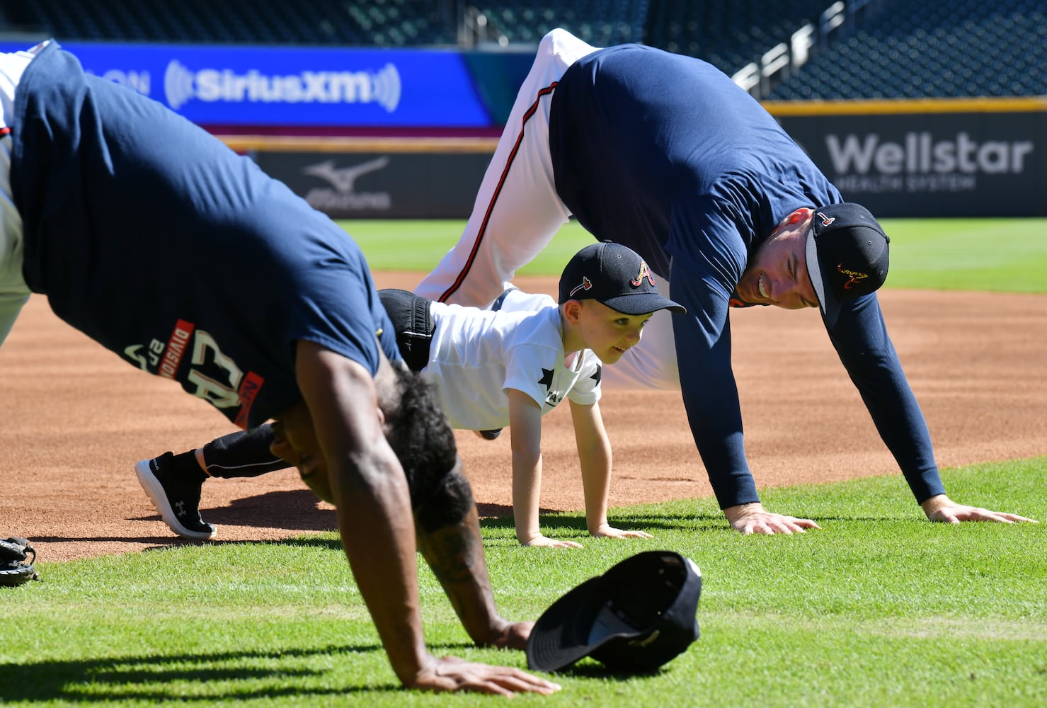 Braves Worksout ahead of NLCS