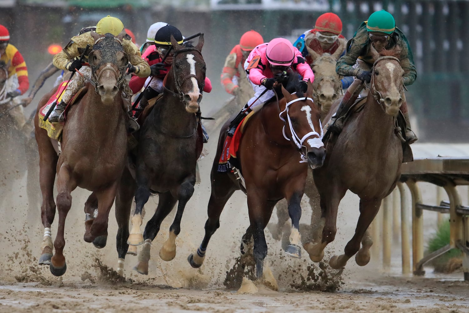 Photos: Controversy decides Kentucky Derby winner