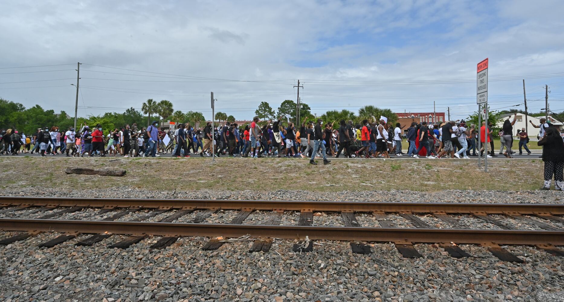 PHOTOS: Residents gather to demand justice in Ahmaud Arbery case