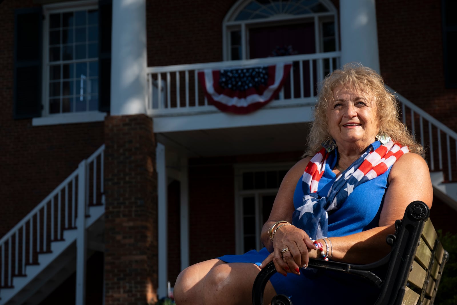 Martha Ramsey, who started Banks County Republican Women, said she thinks former President Donald Trump is the best candidate to preserve a small town way of life for her family’s future generations. 