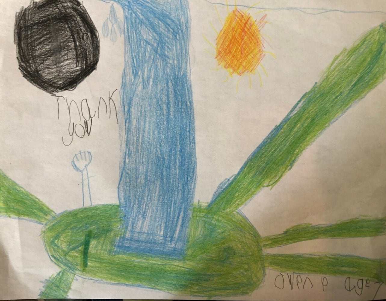 Art from the Heart: Kids thank front-line health care workers