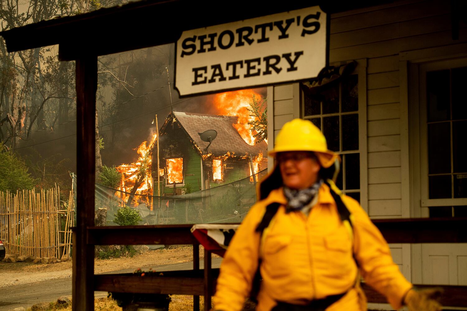 Carr Fire burns in Northern California