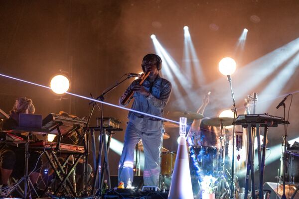 André 3000 performed the first of his six "New Blue Sun" shows at Variety Playhouse on Feb. 27, 2024. Photo credit: Tiffany Powell