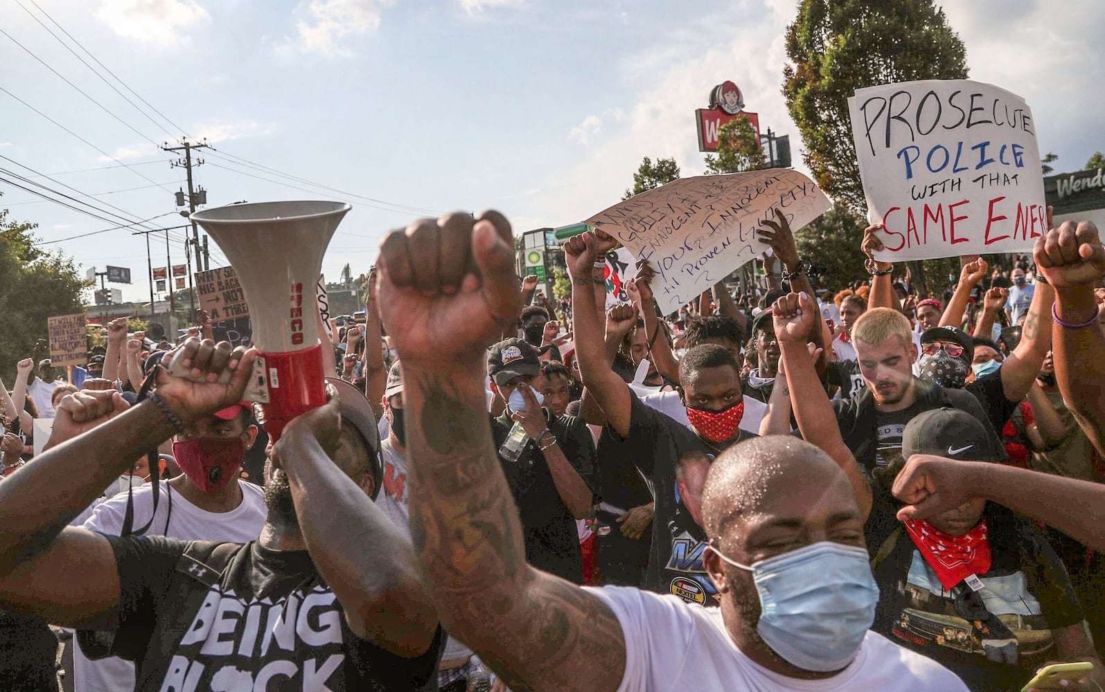 PHOTOS: Protests continue in Atlanta over recent fatal police shooting