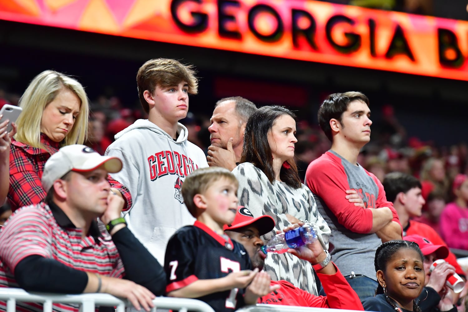 Photos: Bulldogs battle Tigers in SEC Championship game