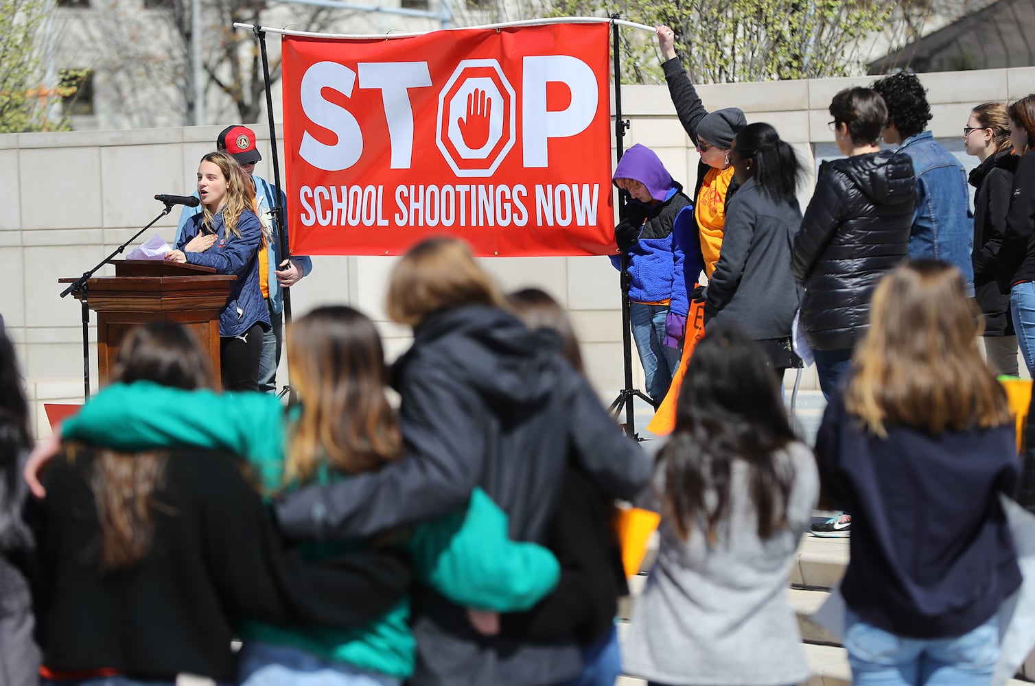 National School Walkout: Metro Atlanta students protest gun violence