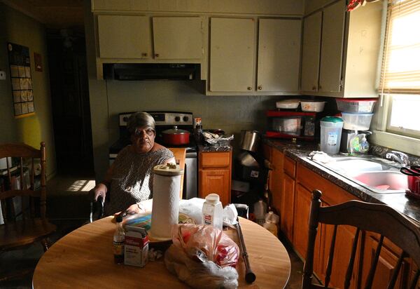 Charles Coleman lived with a daughter, Ruby Jackson, in Wrightsville until he reached 105. With his health in decline, Coleman moved into Dublinair Health and Rehab, a facility that would be hit exceptionally hard by COVID-19 deaths in July and August. (Hyosub Shin / Hyosub.Shin@ajc.com)