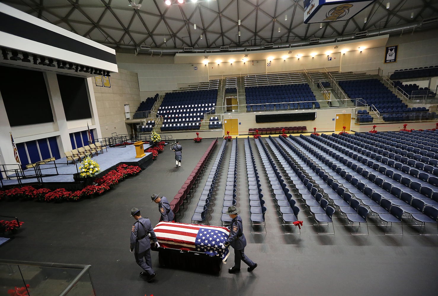 Funeral for campus police officer Jody Smith