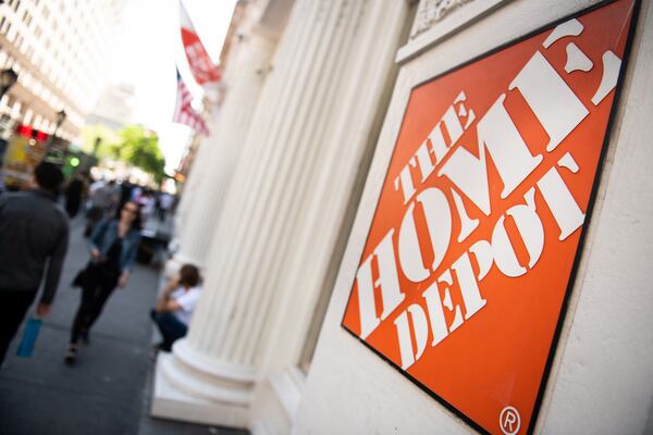 Home Depot, the largest company based in Georgia, reported a surge of sales and earnings the past quarter. (Bloomberg photo by Mark Kauzlarich)