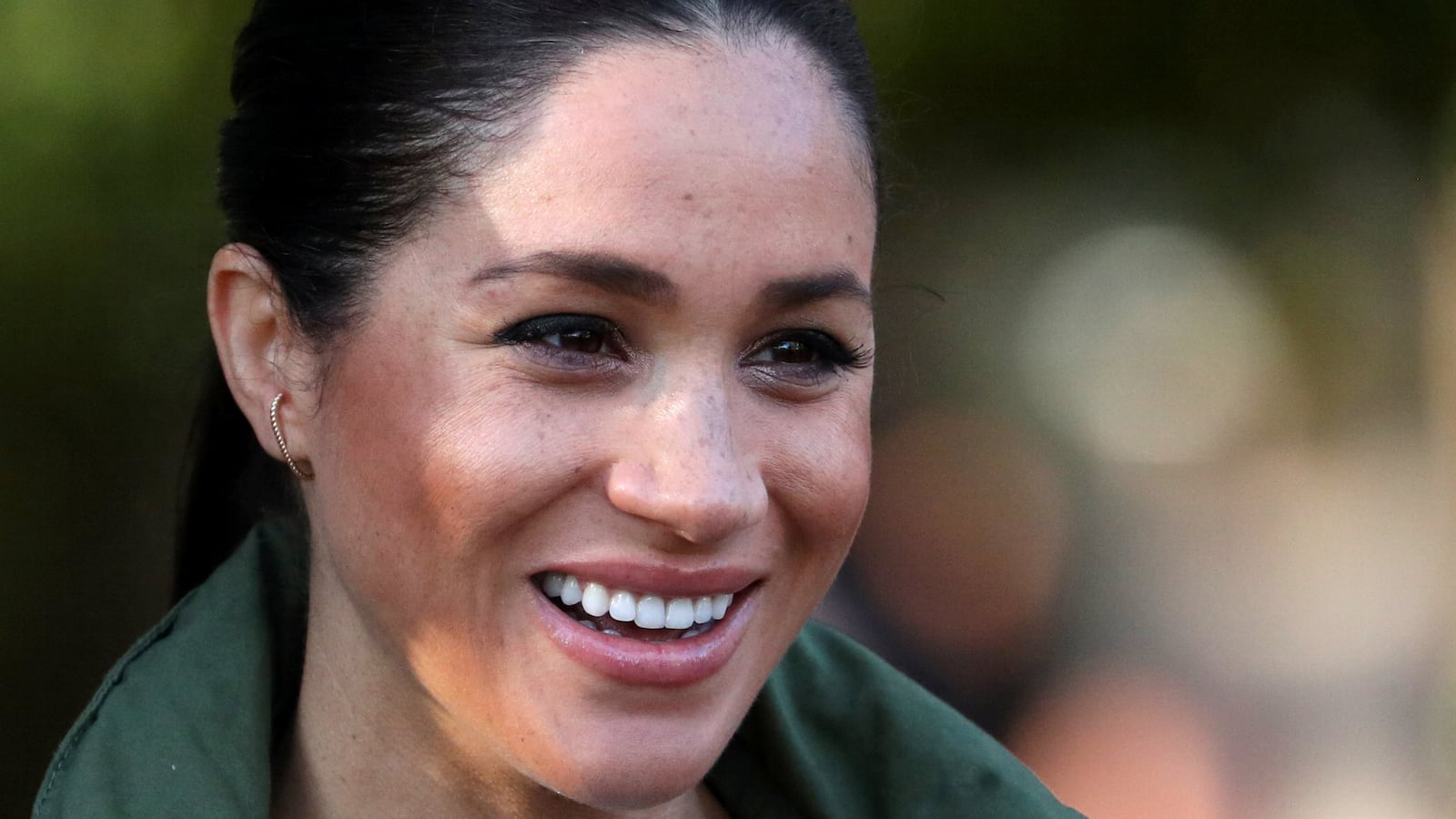 Meghan, Duchess of Sussex visits the Moroccan Royal Federation of Equitation Sports on February 25, 2019 in Rabat, Morocco.