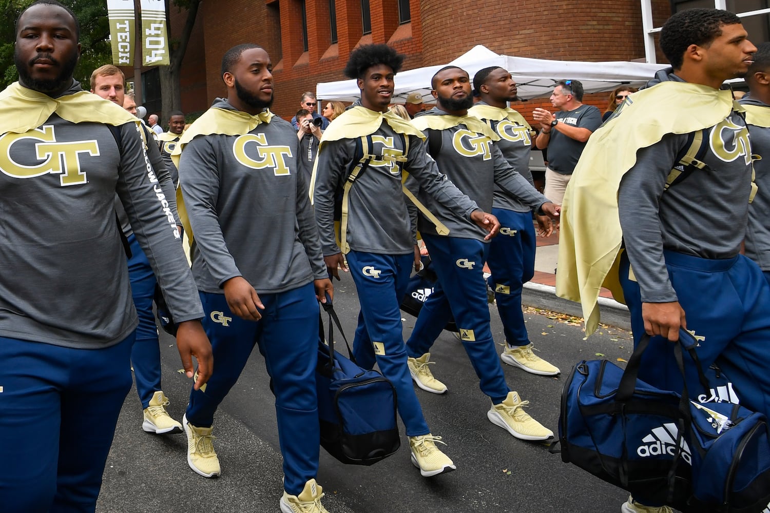 Photos: Georgia Tech wears new uniforms, hosts North Carolina