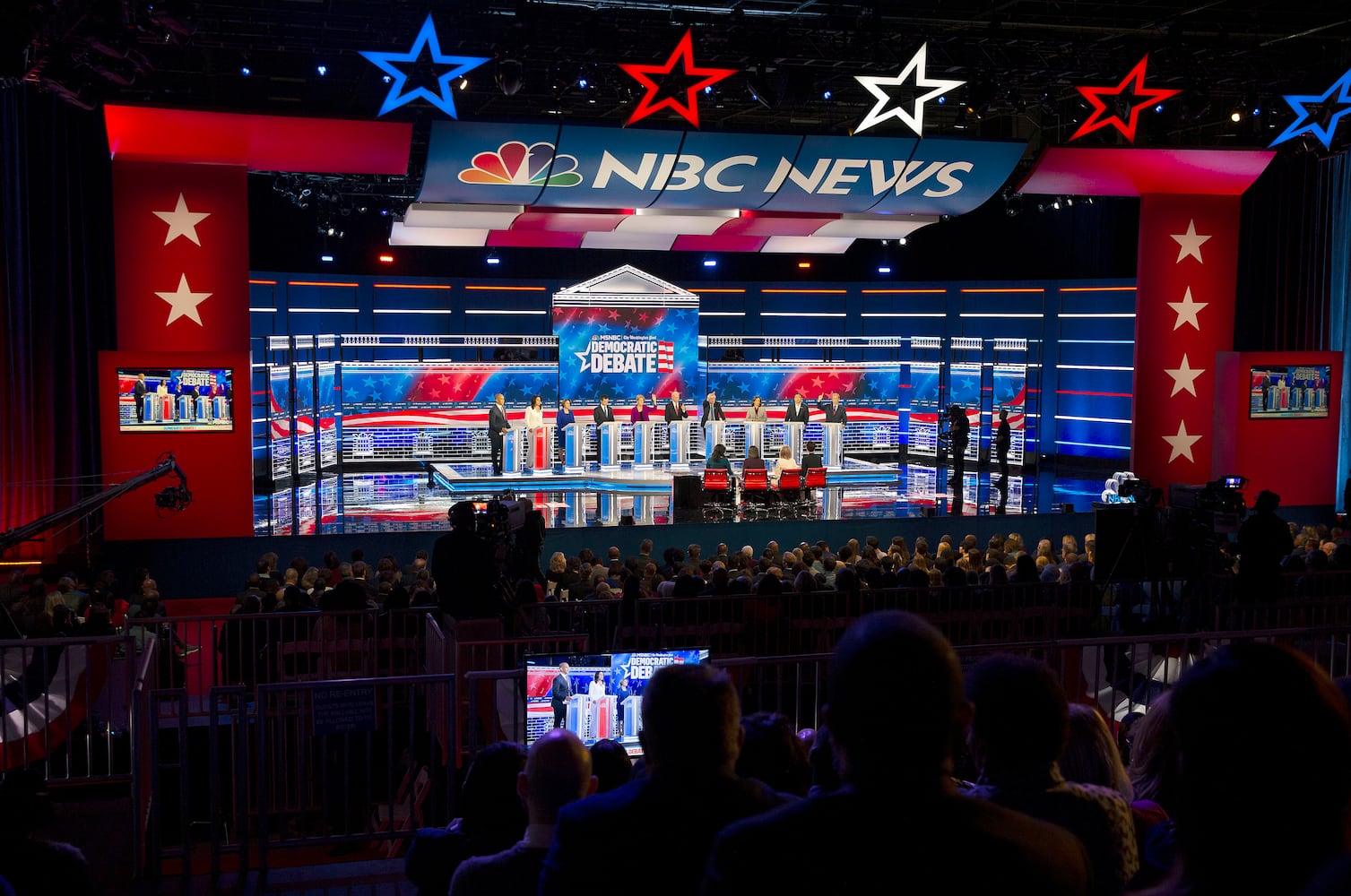 Photos: Democratic presidential candidates debate in Atlanta