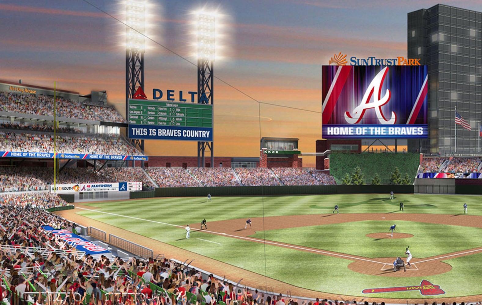 Braves' SunTrust Park