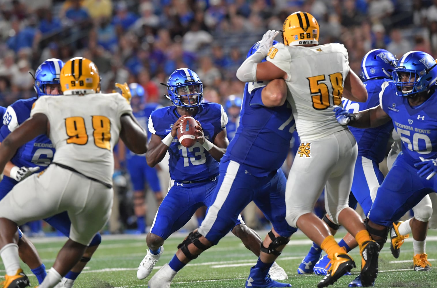 Photos: Georgia State edges Kennesaw State in season-openers