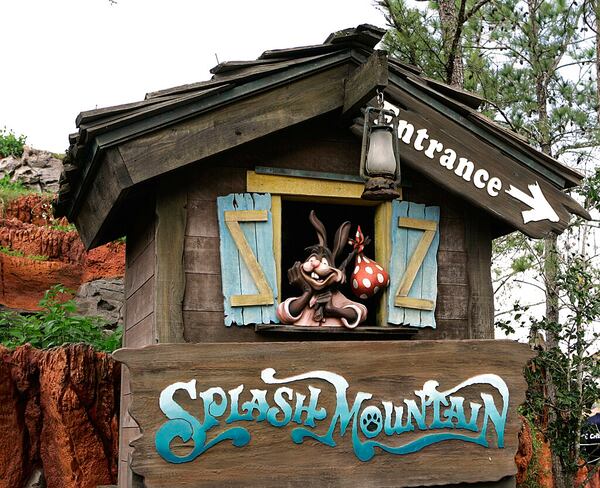  The Splash Mountain ride at Disney parks in California and Florida is being recast. Disney officials said the ride would no longer be tied to the 1946 movie, "Song of the South," which many view as racist. 