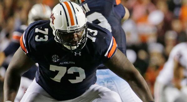 Dave Martin / Associated Press Auburn left tackle Greg Robinson received a first-round grade from the NFL Draft Advisory Board.