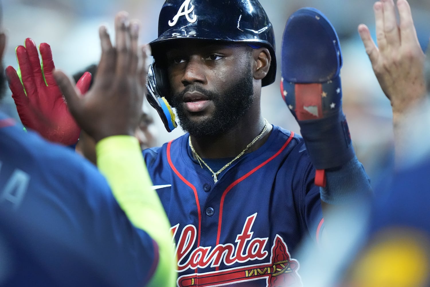 Braves Marlins Baseball