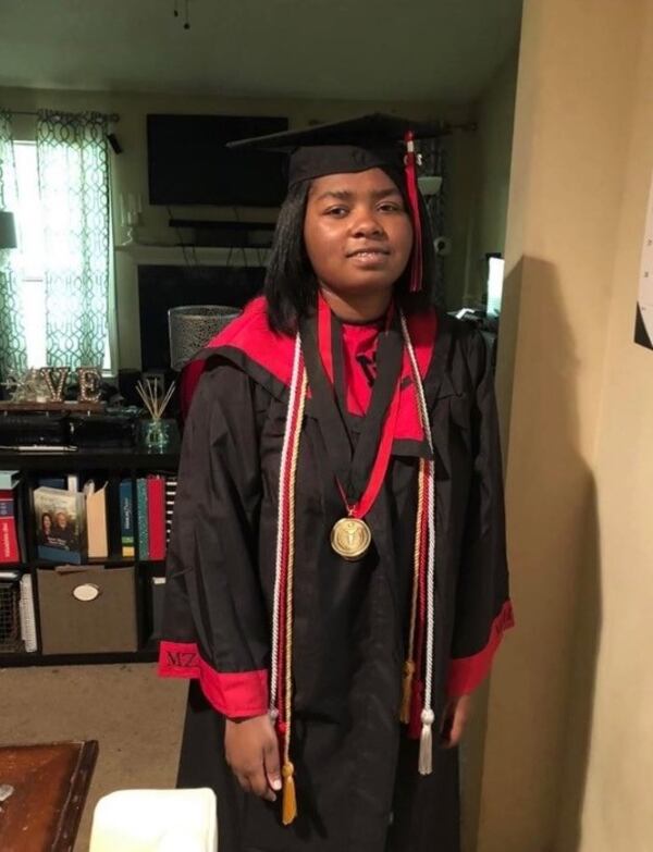 Jasmine Beasley was a 2020 graduate of Mount Zion High School in Jonesboro.