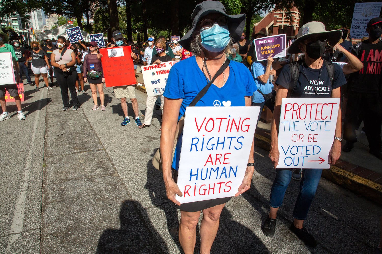 Voting rights march