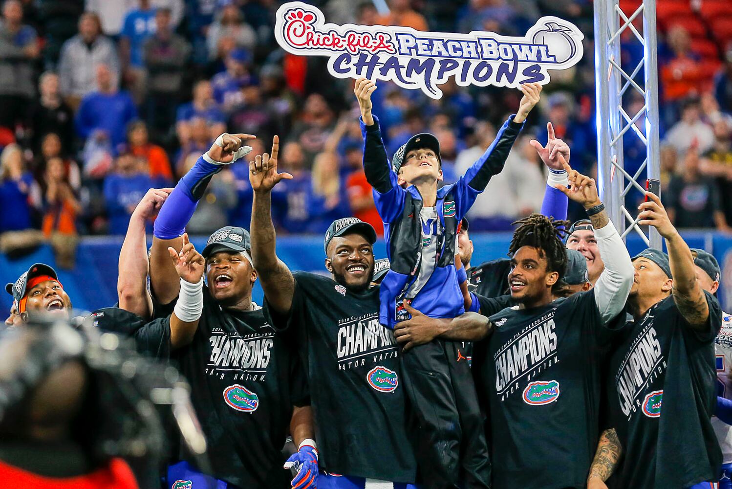 Photos: Florida beats Michigan in Chick-fil-A Peach Bowl