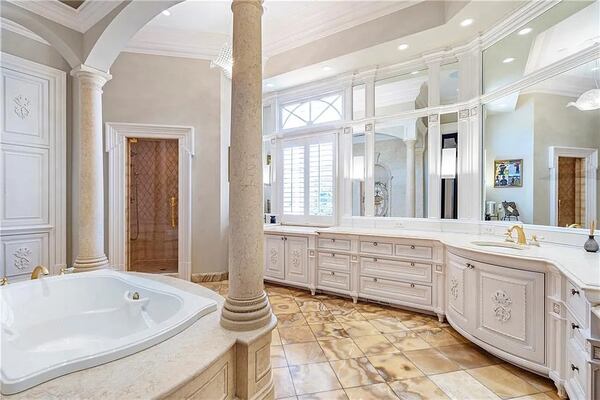 Dwight Howard's Suwanee home, which he has put up for sale for $11.25 million, includes 21 bathrooms. ENGEL & VOLKERS