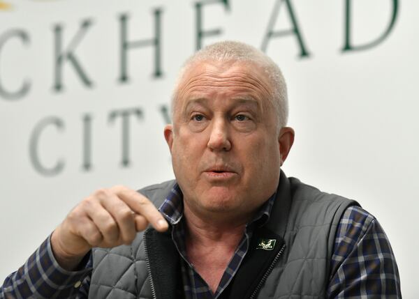 Bill White, who helped spearhead the Buckhead City movement, White was spotted making the rounds at the state Capitol in Atlanta recently. (Hyosub Shin/Hyosub.Shin@ajc.com)