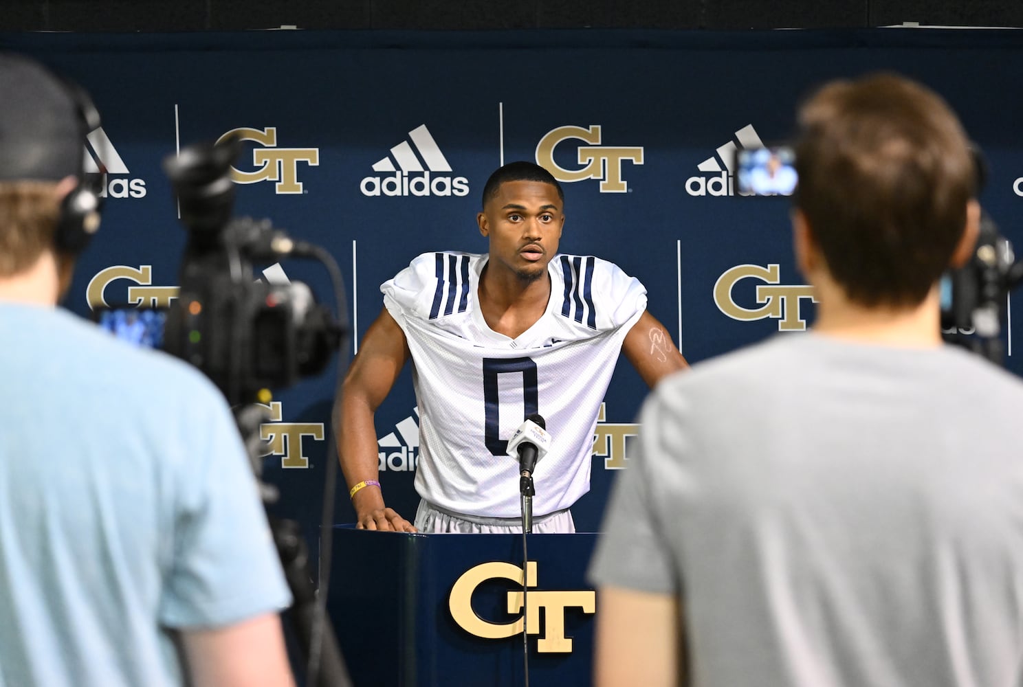 Georgia Tech football media day photo