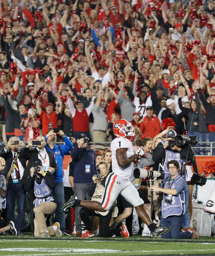 Photos: Bulldogs outlast Sooners in Rose Bowl