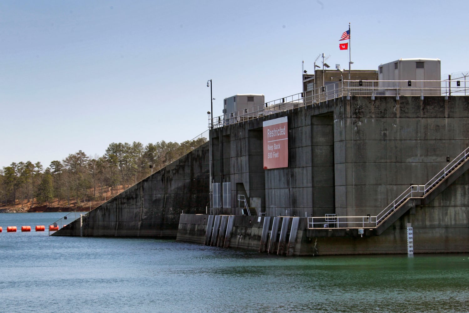 The water level will increase by one foot in May.