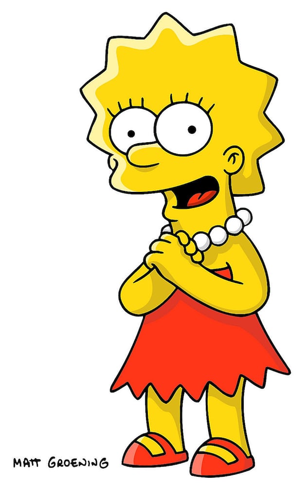 11. Lisa Simpson, "The Simpsons"