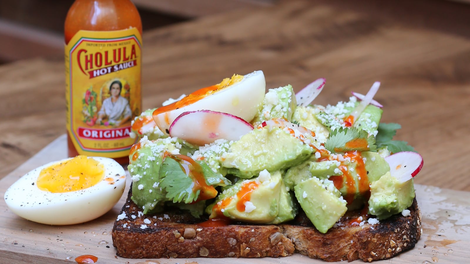 Avocado Tostada from The Pantry.