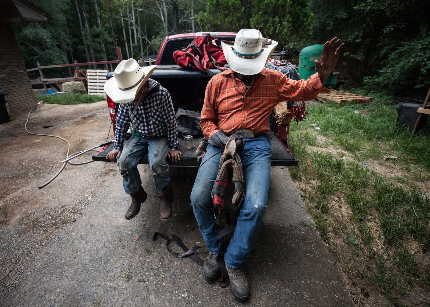 Photos: Black cowboys return to Atlanta for Pickett Invitational Rodeo