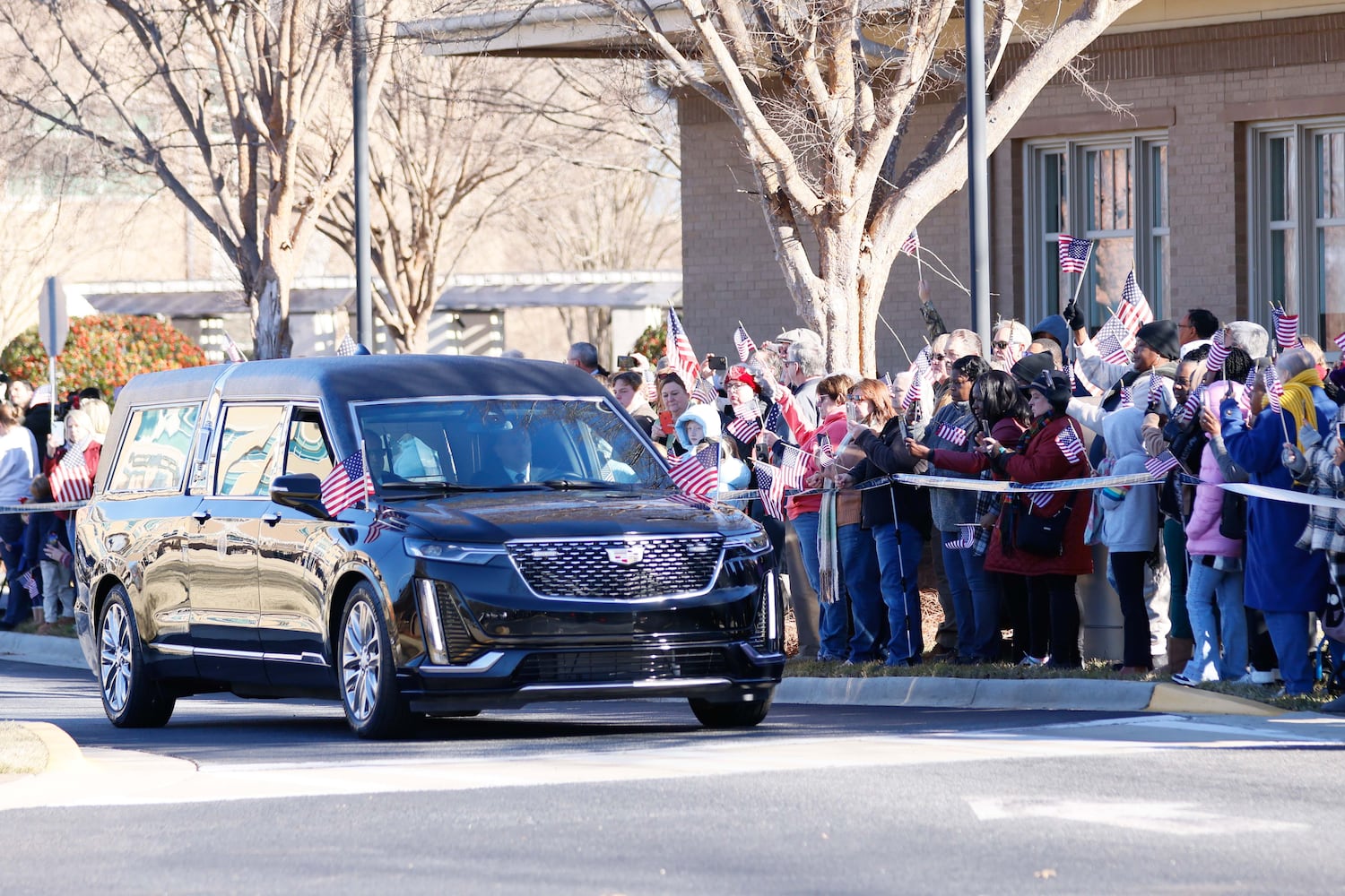 Carter funeral services begin 