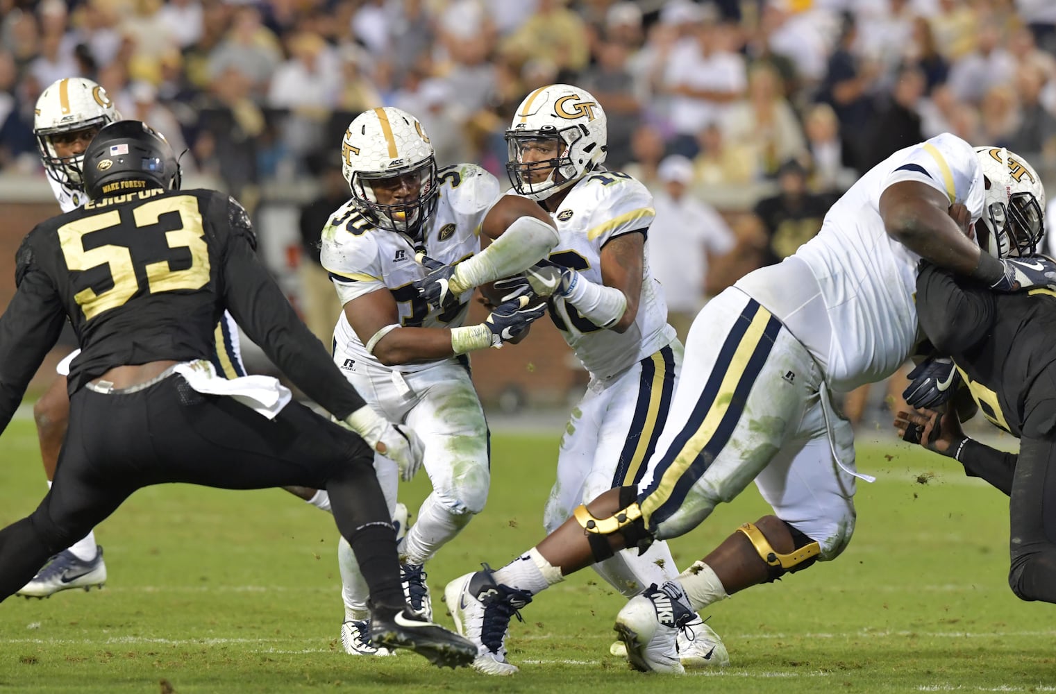 Photos: Georgia Tech pulls away from Wake Forest