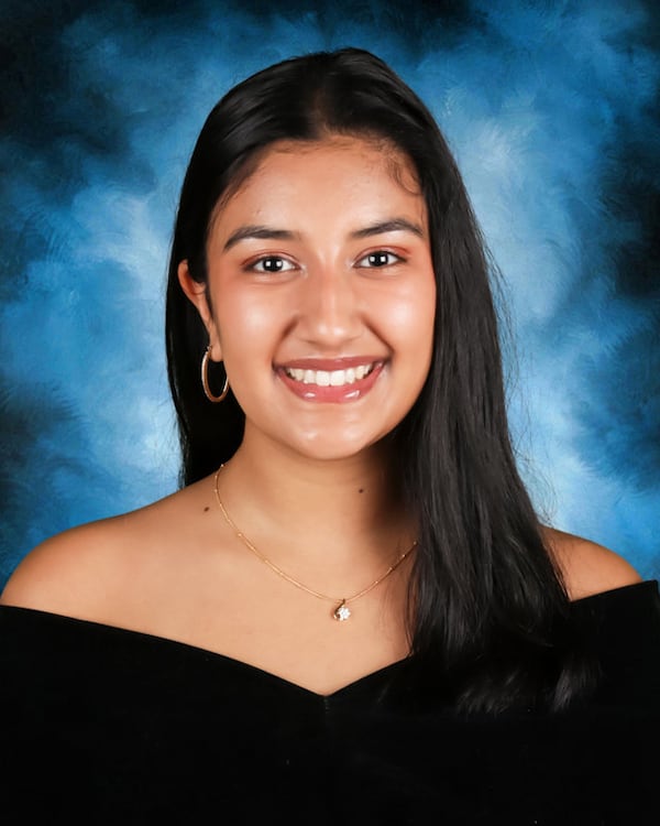 Mallika Kulkarni, valedictorian at Chattahoochee High School. (Courtesy photo)