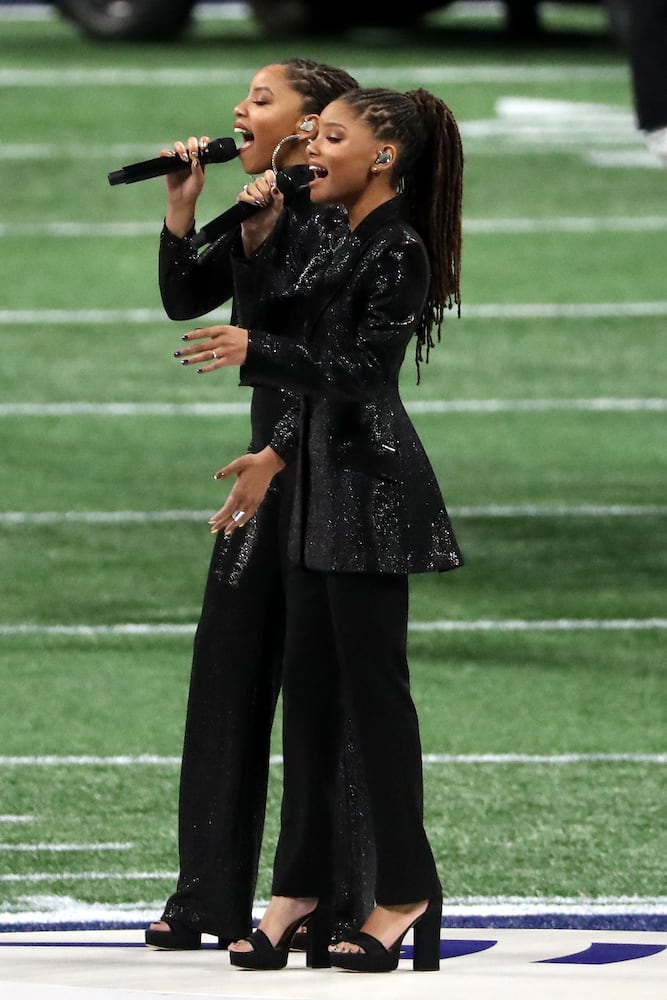 Super Bowl 53: Gladys Knight sings the national anthem