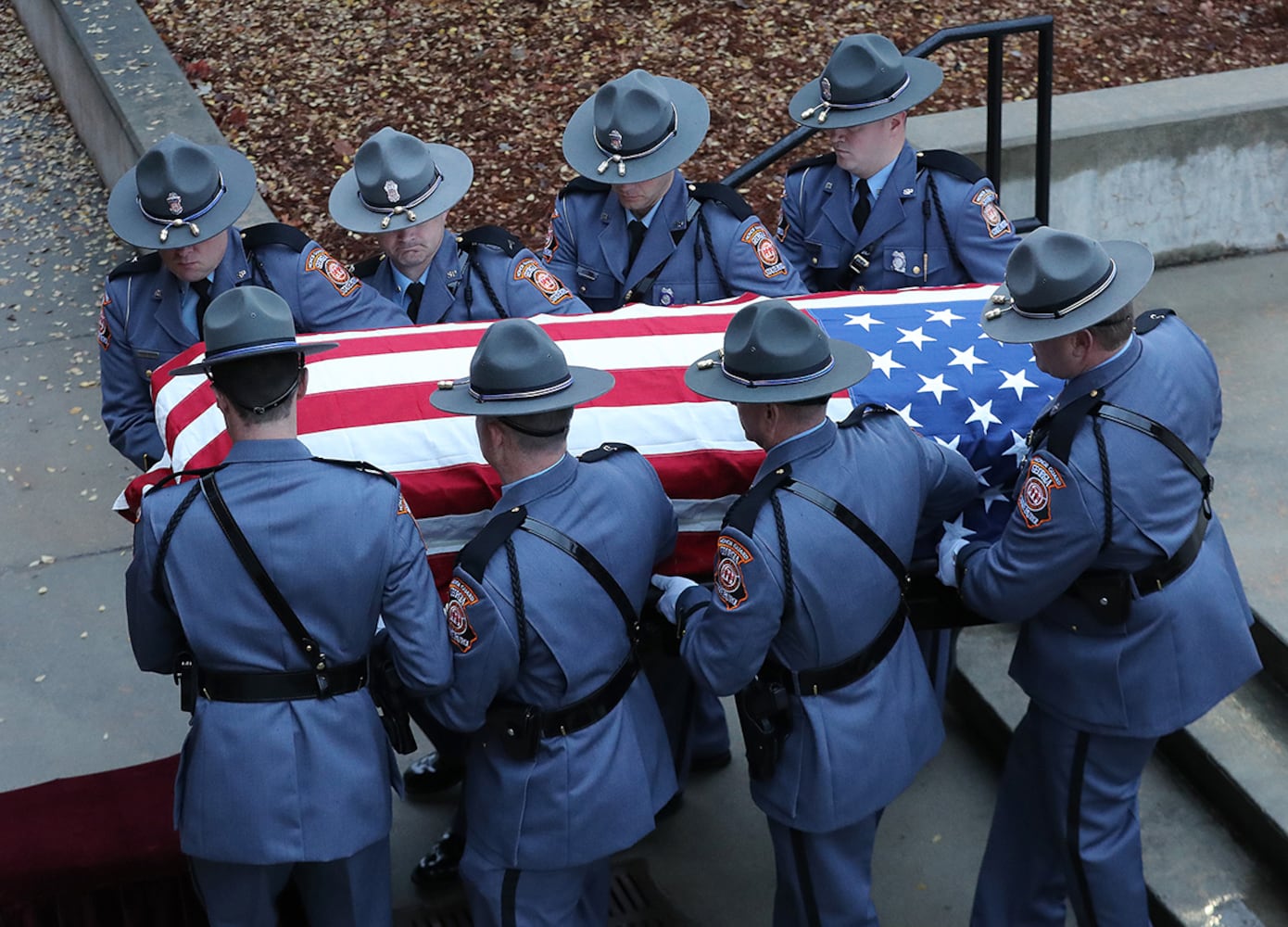 Funeral for campus police officer Jody Smith