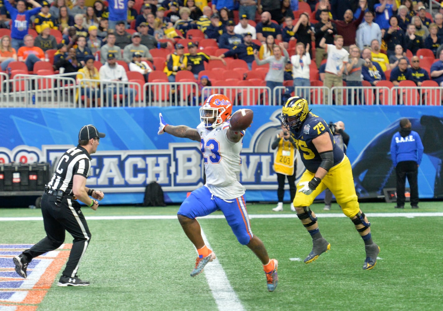 Photos: Florida beats Michigan in Chick-fil-A Peach Bowl