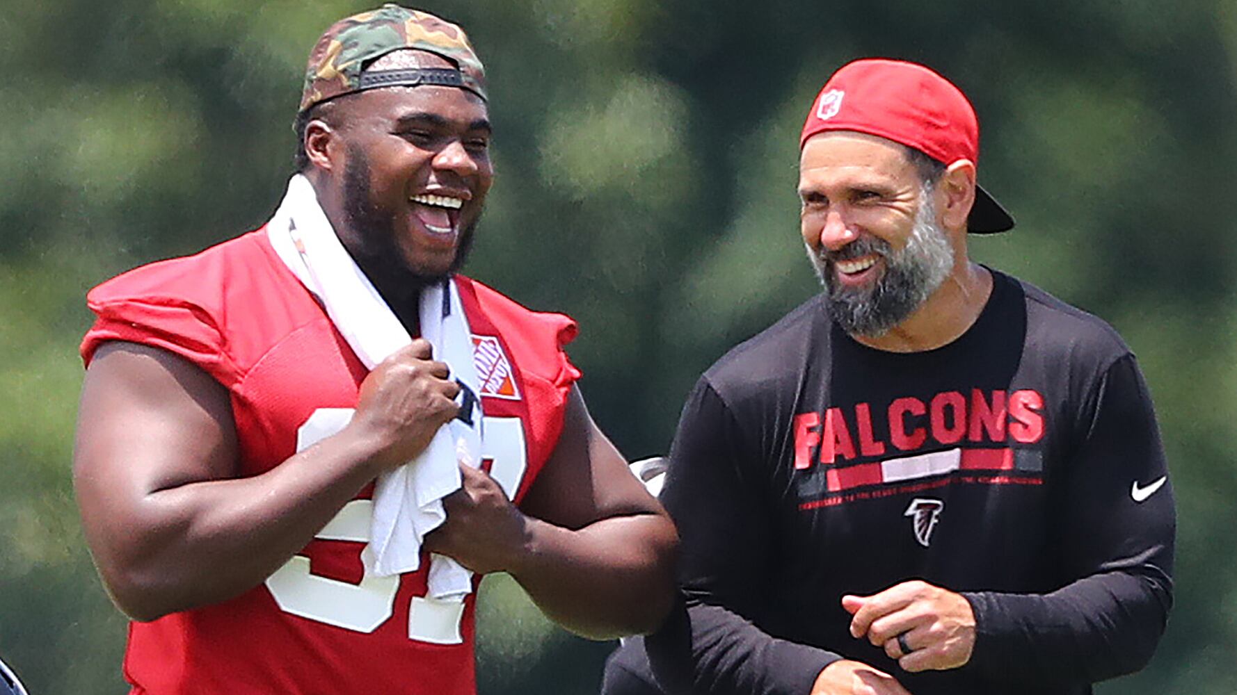 Photos: Falcons open minicamp in Flowery Branch