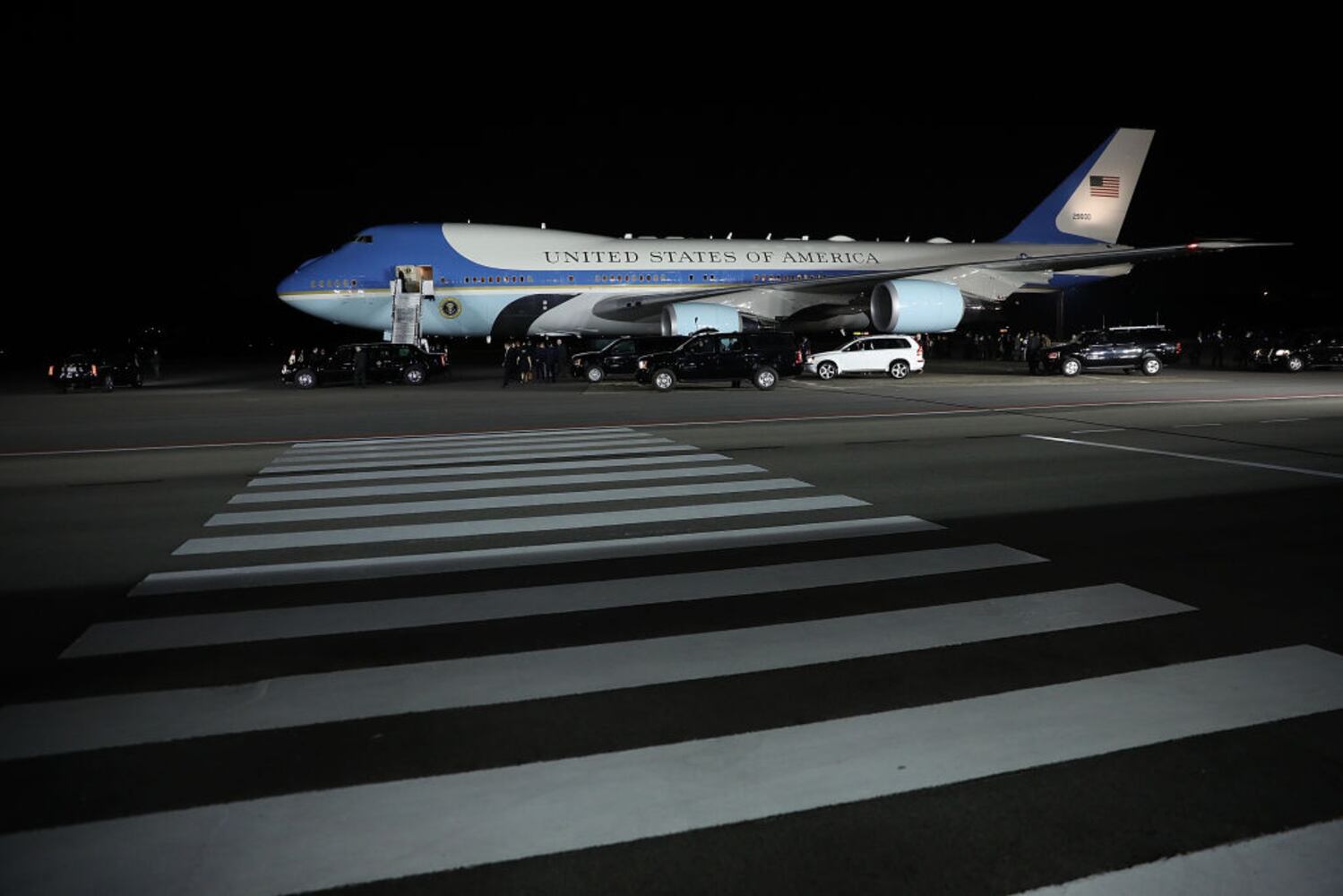 President Trump arrives in Singapore